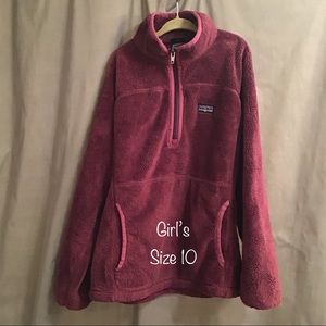 Patagonia girls marsupial in light balsa SZ 10